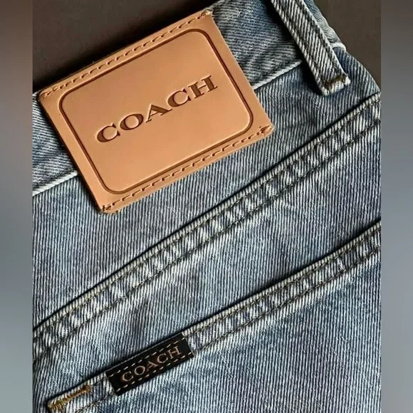 CM292 - Coach Long Denim Skirt - Picture 10 of 11